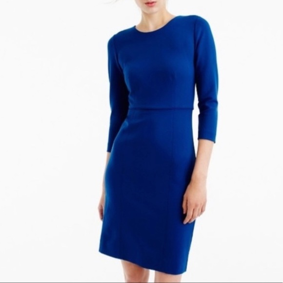 j crew knit sheath dress